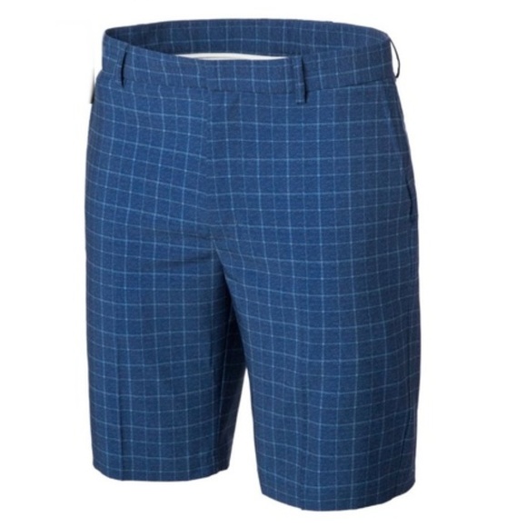 Walter Hagen Shorts Nwt 6 Walter Hagen Blue Estate Windowpane Golf